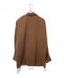 ISSEY MIYAKE (イッセイミヤケ) オールドウールシャツ ブラウン サイズ:Ｍ：14000円