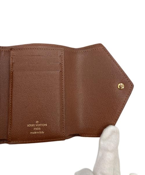 LOUIS VUITTON（ルイ ヴィトン）LOUIS VUITTON (ルイ ヴィトン) ポルトフォイユ・ヴィクトリーヌ ブラウンの古着・服飾アイテム