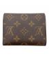 LOUIS VUITTON (ルイ ヴィトン) ポルトフォイユ・ヴィクトリーヌ ブラウン：22000円