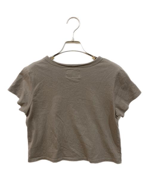 Matin Kim（マーティン・キム）Matin Kim (マーティン・キム) ロゴＴシャツ ブラウン サイズ:SIZE Mの古着・服飾アイテム