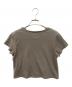 Matin Kim (マーティン・キム) ロゴＴシャツ ブラウン サイズ:SIZE M：5000円