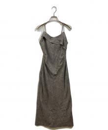 Snidel（スナイデル）の古着「デザインキャミワンピース」｜ベージュ