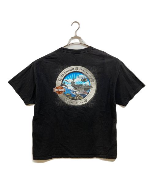 HARLEY-DAVIDSON（ハーレーダビッドソン）HARLEY-DAVIDSON (ハーレーダビッドソン) Tシャツ ブラック サイズ:2XLの古着・服飾アイテム
