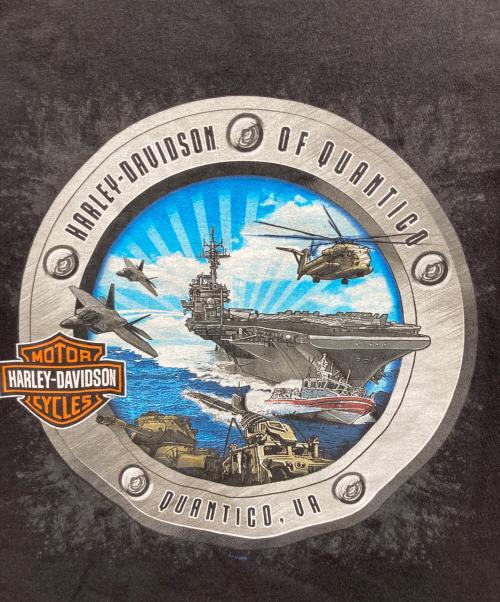 HARLEY-DAVIDSON（ハーレーダビッドソン）HARLEY-DAVIDSON (ハーレーダビッドソン) Tシャツ ブラック サイズ:2XLの古着・服飾アイテム