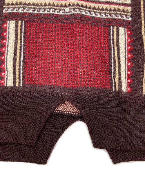 tunica（チュニカ）tunica (チュニカ) ニット ブラウン サイズ:SIZE Freeの古着・服飾アイテム
