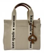 Kate Spadeケイトスペード）の古着「プレンティ キャンバス スモール トート」｜ベージュ