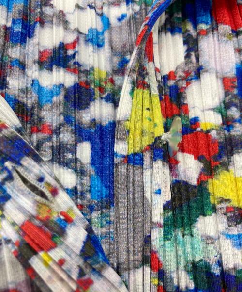 PLEATS PLEASE（プリーツプリーズ）PLEATS PLEASE (プリーツプリーズ) 総柄ブラウス マルチカラー サイズ:SIZE 3の古着・服飾アイテム