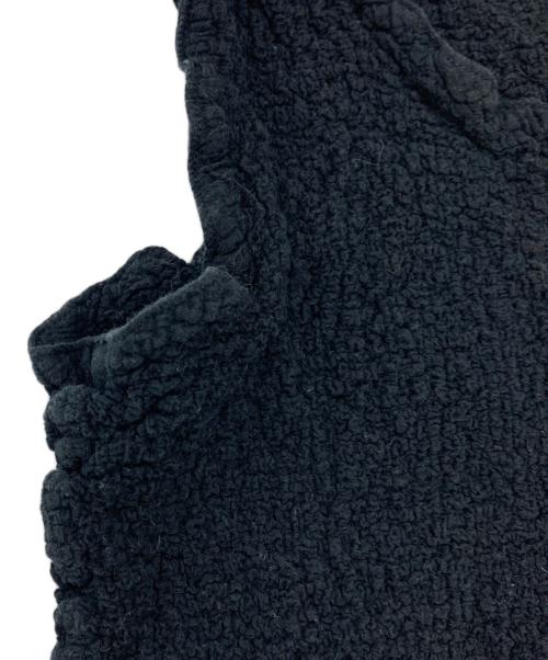 me ISSEY MIYAKE（ミーイッセイ ミヤケ）me ISSEY MIYAKE (ミーイッセイ ミヤケ) ノースリーブカットソー ブラック サイズ:-の古着・服飾アイテム