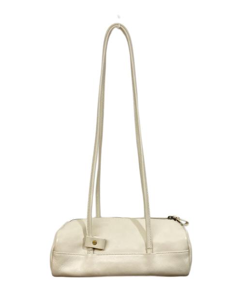 YURT（ユルト）YURT (ユルト) ボックスショルダーバッグ アイボリーの古着・服飾アイテム