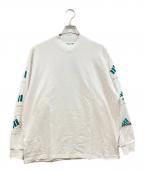 adidasアディダス）の古着「EQT GFX TEE LS」｜ホワイト
