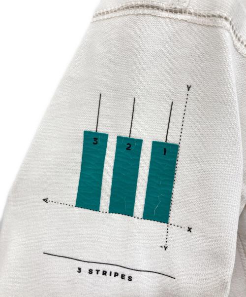 adidas（アディダス）adidas (アディダス) EQT GFX TEE LS ホワイト サイズ:XLの古着・服飾アイテム