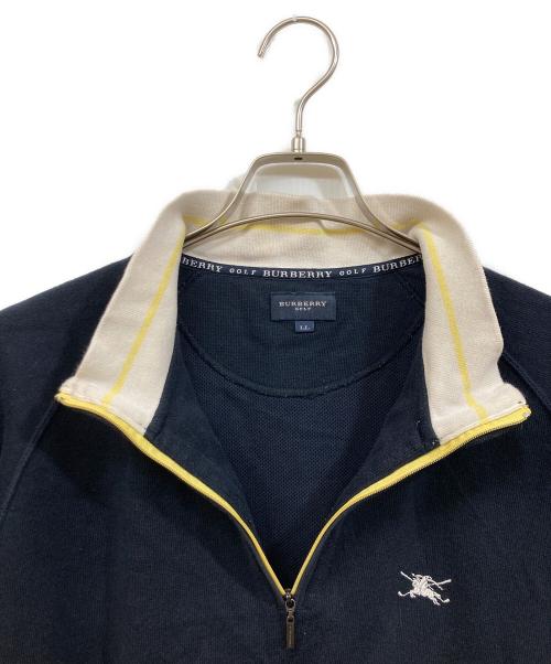 BURBERRY GOLF（バーバリーゴルフ）BURBERRY GOLF (バーバリーゴルフ) トラックジャケット ネイビー サイズ:SIZE LLの古着・服飾アイテム