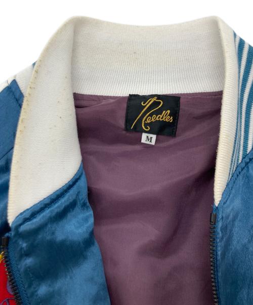 Needles（ニードルズ）Needles (ニードルズ) Award Jacket-Acetate Sateen ブルー サイズ:SIZE Mの古着・服飾アイテム