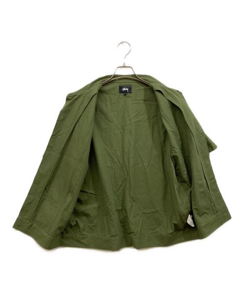 stussy（ステューシー）stussy (ステューシー) キューバシャツ カーキ サイズ:SIZE Mの古着・服飾アイテム