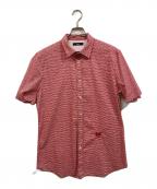 DIESELディーゼル）の古着「シャツ」｜レッド