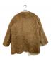 LOUANDREA (ルーアンドレア) ラムレザーボアジャケット ブラウン サイズ:38：5000円