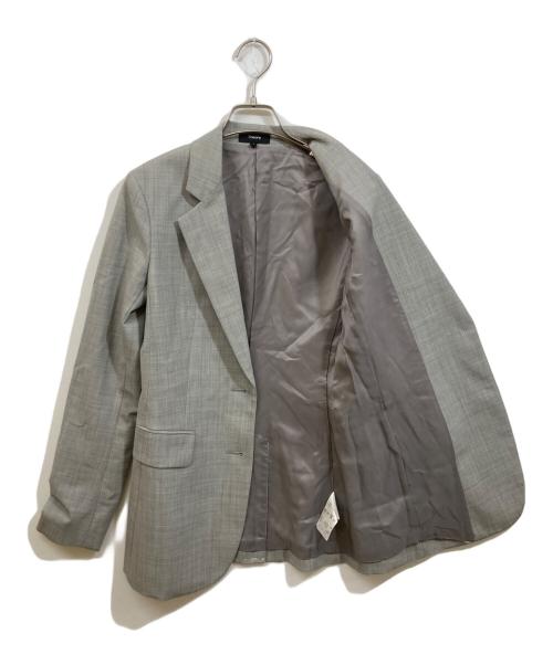 theory（セオリー）theory (セオリー) 2Bスーツ グレー サイズ:上2　下4の古着・服飾アイテム