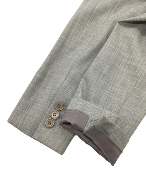 theory（セオリー）theory (セオリー) 2Bスーツ グレー サイズ:上2　下4の古着・服飾アイテム