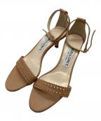 NEBULONIEネブローニ）の古着「アンクルストラップサンダル」｜ブラウン