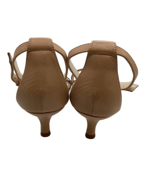 NEBULONIE（ネブローニ）NEBULONIE (ネブローニ) アンクルストラップサンダル ブラウン サイズ:38の古着・服飾アイテム