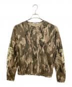 NO MAINTENANCEノーメンテナンス）の古着「PANEL THERMAL EXCLUSIVE」｜カーキ