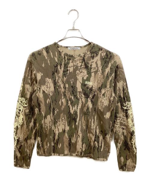 NO MAINTENANCE（ノーメンテナンス）NO MAINTENANCE (ノーメンテナンス) PANEL THERMAL EXCLUSIVE カーキ サイズ:Mの古着・服飾アイテム