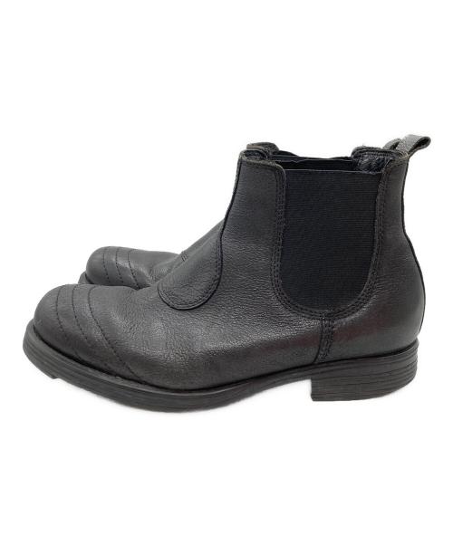 ARMANI JEANS（アルマーニジーンズ）ARMANI JEANS (アルマーニジーンズ) サイドゴアブーツ ブラック サイズ:43の古着・服飾アイテム