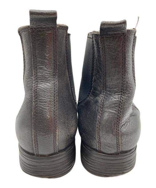 ARMANI JEANS（アルマーニジーンズ）ARMANI JEANS (アルマーニジーンズ) サイドゴアブーツ ブラック サイズ:43の古着・服飾アイテム