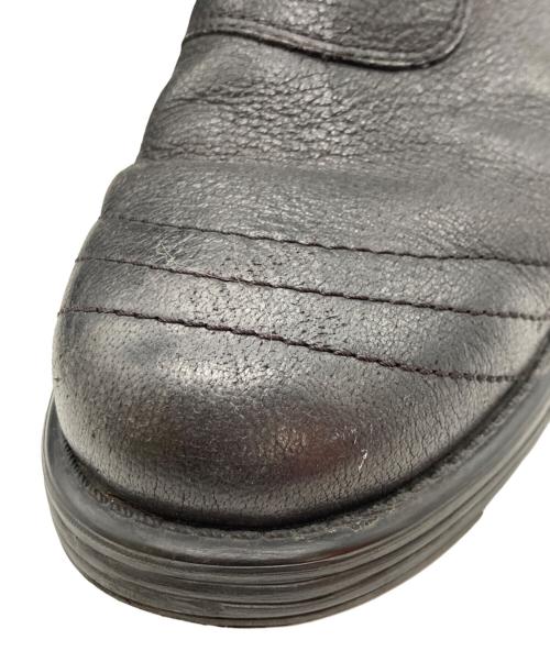 ARMANI JEANS（アルマーニジーンズ）ARMANI JEANS (アルマーニジーンズ) サイドゴアブーツ ブラック サイズ:43の古着・服飾アイテム