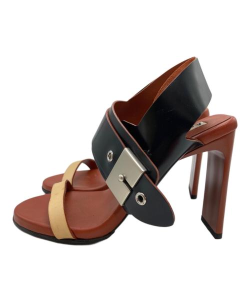 Acne studios（アクネ ストゥディオス）Acne studios (アクネ ストゥディオス) ストラップサンダル ブラウン サイズ:37の古着・服飾アイテム
