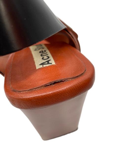 Acne studios（アクネ ストゥディオス）Acne studios (アクネ ストゥディオス) ストラップサンダル ブラウン サイズ:37の古着・服飾アイテム