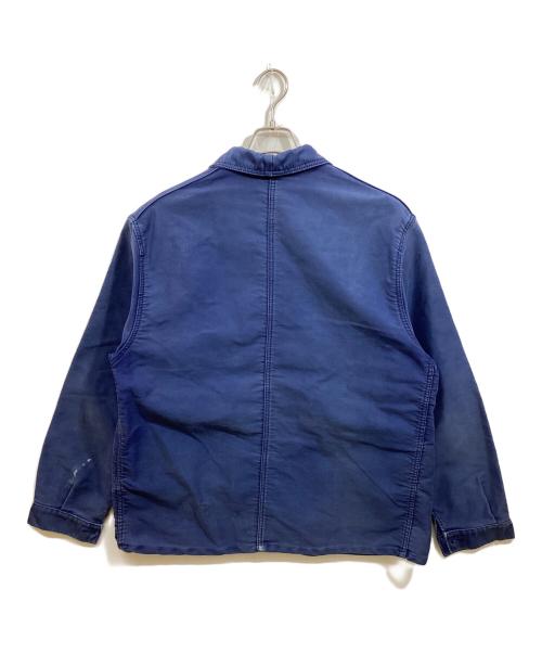 LABOUREUR（ラブルール）LABOUREUR (ラブルール) モールスキンワークジャケット ネイビー サイズ:サイズ表記なしの古着・服飾アイテム