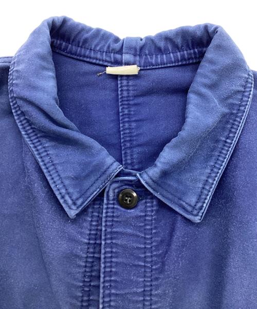 LABOUREUR（ラブルール）LABOUREUR (ラブルール) モールスキンワークジャケット ネイビー サイズ:サイズ表記なしの古着・服飾アイテム