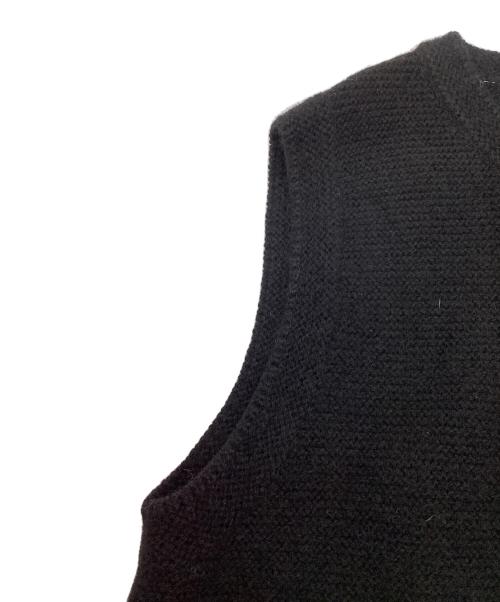 hammerschmid（ハマーシュミッド）hammerschmid (ハマーシュミッド) コインボタンベスト ブラック サイズ:50の古着・服飾アイテム