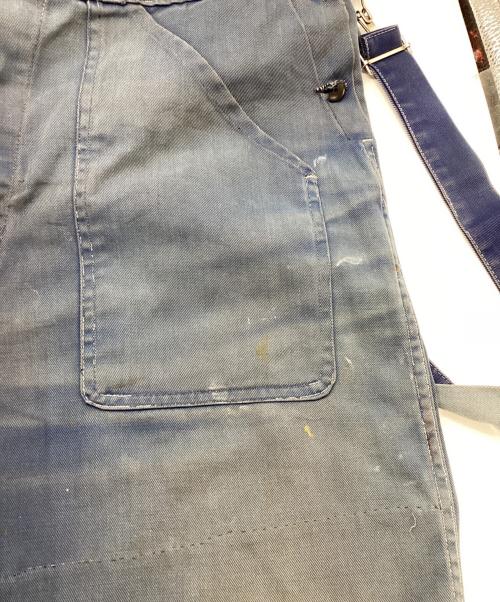 USED（ユーズド）USED (ユーズド) フレンチオーバーオール インディゴ サイズ:サイズ表記なしの古着・服飾アイテム