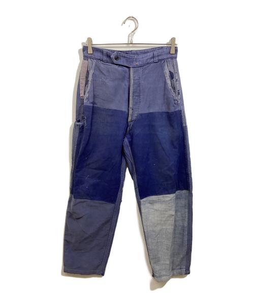 Adolphe Lafont（アドルフラフォン）Adolphe Lafont (アドルフラフォン) モールスキンパンツ ブルー サイズ:サイズ表記なしの古着・服飾アイテム