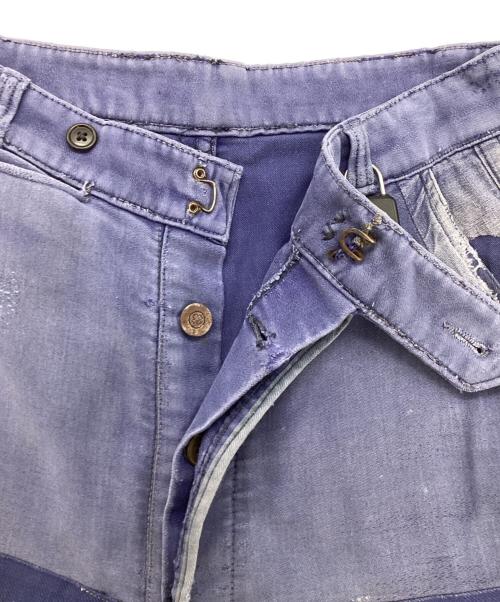 Adolphe Lafont（アドルフラフォン）Adolphe Lafont (アドルフラフォン) モールスキンパンツ ブルー サイズ:サイズ表記なしの古着・服飾アイテム