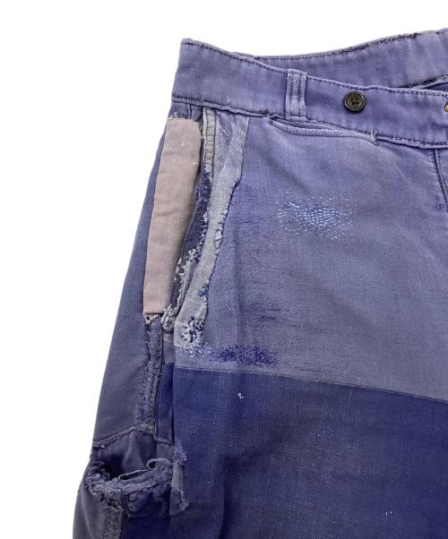 Adolphe Lafont（アドルフラフォン）Adolphe Lafont (アドルフラフォン) モールスキンパンツ ブルー サイズ:サイズ表記なしの古着・服飾アイテム