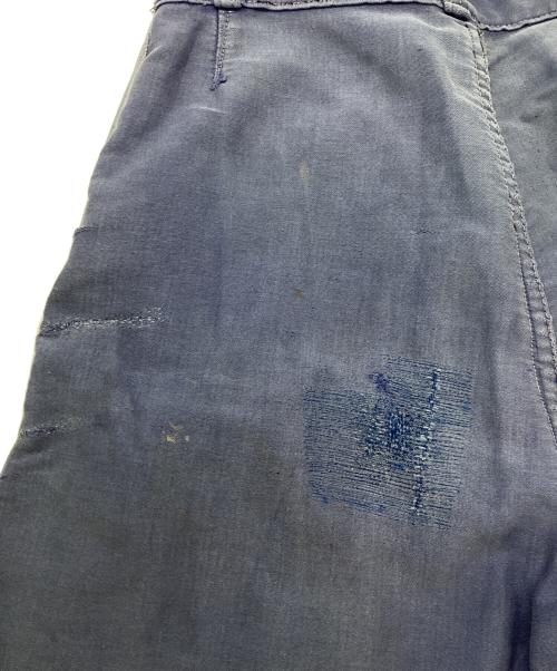 Adolphe Lafont（アドルフラフォン）Adolphe Lafont (アドルフラフォン) モールスキンパンツ ブルー サイズ:サイズ表記なしの古着・服飾アイテム