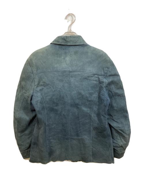 Silton（シルトン）Silton (シルトン) レザーシャツジャケット ネイビー サイズ:42の古着・服飾アイテム