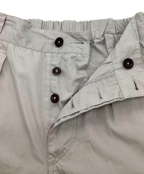 MHL（エムエイチエル）MHL (エムエイチエル) FINE COMPACTCOTTON POPLIN トラウザーズパンツ グレー サイズ:1の古着・服飾アイテム