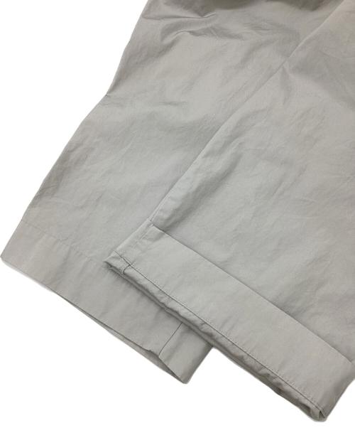 MHL（エムエイチエル）MHL (エムエイチエル) FINE COMPACTCOTTON POPLIN トラウザーズパンツ グレー サイズ:1の古着・服飾アイテム