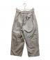 MHL (エムエイチエル) FINE COMPACTCOTTON POPLIN トラウザーズパンツ グレー サイズ:1：5000円