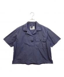 MHL（エムエイチエル）の古着「COMPACT COTTON POPLIN」｜ネイビー