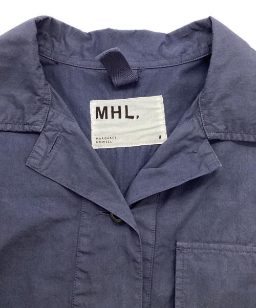 MHL（エムエイチエル）MHL (エムエイチエル) COMPACT COTTON POPLIN ネイビー サイズ:2の古着・服飾アイテム