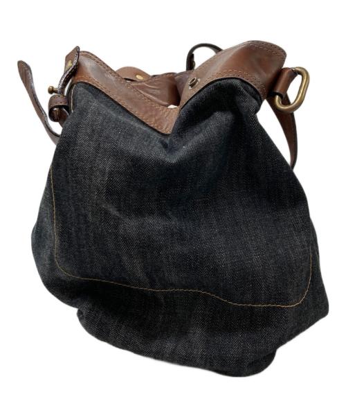 BURBERRY BLUE LABEL（バーバリーロンドンブルーレーベル）BURBERRY BLUE LABEL (バーバリーロンドンブルーレーベル) トートバッグ ネイビーの古着・服飾アイテム