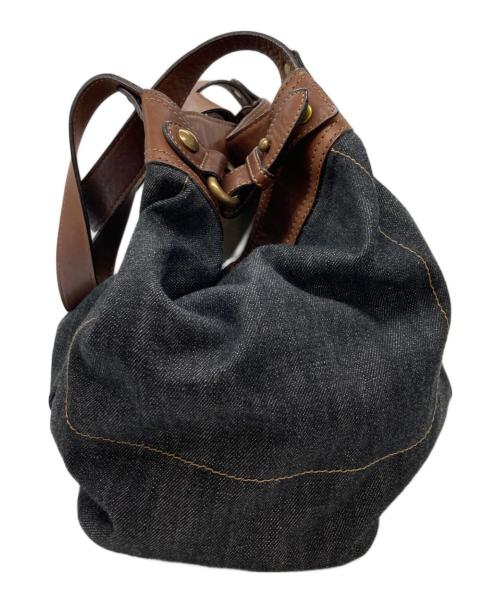 BURBERRY BLUE LABEL（バーバリーロンドンブルーレーベル）BURBERRY BLUE LABEL (バーバリーロンドンブルーレーベル) トートバッグ ネイビーの古着・服飾アイテム