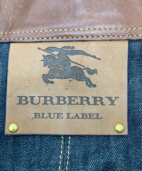 BURBERRY BLUE LABEL（バーバリーロンドンブルーレーベル）BURBERRY BLUE LABEL (バーバリーロンドンブルーレーベル) トートバッグ ネイビーの古着・服飾アイテム