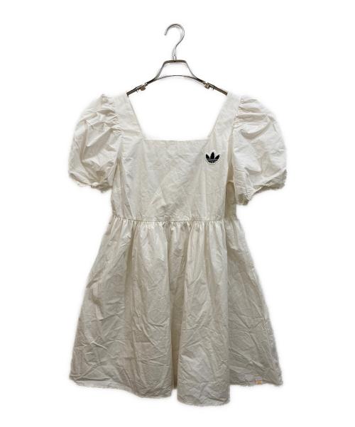 adidas（アディダス）adidas (アディダス) ワンピース ホワイト サイズ:SIZE Lの古着・服飾アイテム