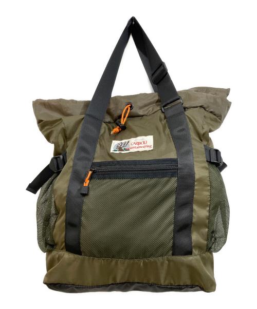 CARIBOU Mountaineering（カリブーマウンテインニアリング）CARIBOU Mountaineering (カリブーマウンテインニアリング) ライト ウェイト バックパック オリーブの古着・服飾アイテム